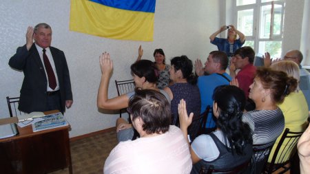 Районный актив партии "Возрождение" выдвинул кандидатов в местный совет